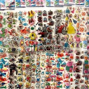 Colorful Assorted Stickers 25 Sheets